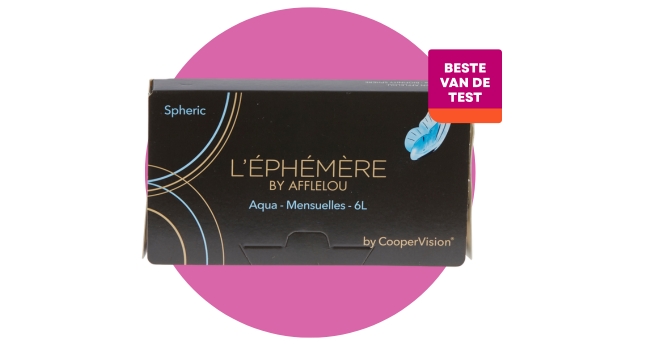 Afflelou L'Ephémère Aqua maandlenzen